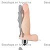 Dildo con vibracion y suave textura